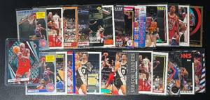 lot 98 image: Dennis RodmanScottie Pippen 28-Card Basketball Card Lot