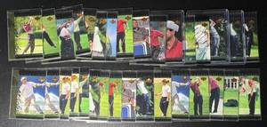 lot 108 image: Tiger Woods 32-Card 2001 Partial Rookie Golf Card Set with Duplcates