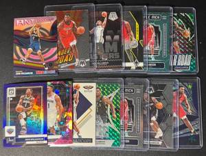 lot 130 image: Zion Williamson 13-Card Basketball Card Lot