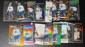 lot 148 image: Byron Murphy 16-Card Seattle Seahawks Rookie Football Card Lot