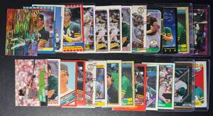 lot 162 image: Jose Canseco 26-Card MLB Baseball Card Lot