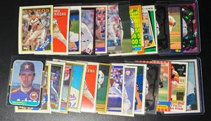 lot 166 image: Nolan Ryan 26-Card MLB Baseball Card Lot