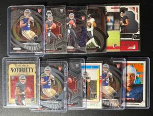 lot 198 image: Michael Penix 12-Card Atlanta Falcons Rookie Football Card Lot