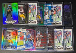 lot 221 image: Amon-Ra St. Brown Detroit Lions 14-Card Football Card Lot