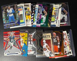 lot 232 image: 20-Card Superstar NFL Defender ParallelInsert Lot (Parsons, Garrett, Hutchinson)
