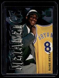 lot 1 image: Kobe Bryant RC Insert 1996-97 Fleer Metal Edge #15 Rookie Basketball Card