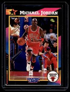lot 13 image: Michael Jordan 1992 Starting Lineup Kenner Basketball Card