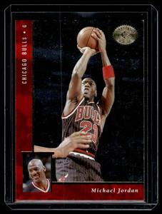 lot 43A image: Michael Jordan 1996 Upper Deck SP Championship Series #17 Basketball Card