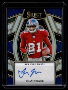 lot 256 image: Amani Toomer Auto 2023 Select Prizm #SELS-ATO Football Card