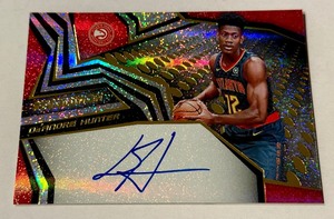 lot 37A image: DeAndre Hunter Auto 2019-20 Revolution #RA-DAH Basketball Card