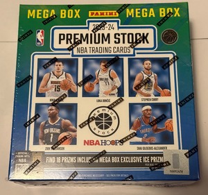 lot 11A image: 2023-24 Premium Stock Basketball Mega Box - NewSealed