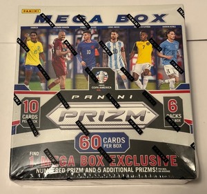 lot 15A image: 2024 Prizm Soccer Card Mega Box - NewSealed