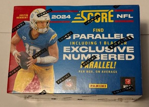 lot 78A image: 2024 Score NFL Football Six Pack Box - NewSealed