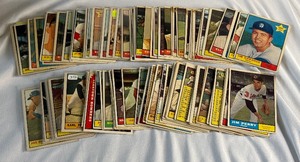 lot 91A image: 1961 Topps Baseball 100 Card Vintage Baseball Lot - Lower Grade
