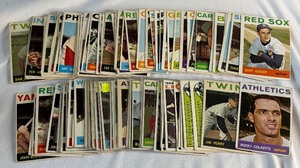 lot 94A image: 1964 Topps Baseball 85 Card Vintage Baseball Lot - Lower Grade