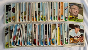 lot 95A image: 1965 Topps Baseball 100 Card Vintage Baseball Lot - Lower Grade