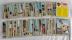 lot 97A image: 1967 Topps Baseball 100 Card Vintage Lot - Lower Grade
