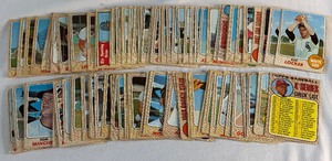 lot 98A image: 1968 Topps Baseball 100 Card Vintage Lot - Lower Grade