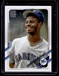 lot 18A image: Ken Griffey Jr. RARE SHORT PRINT VARIATION 2021 Topps Update #US5 Baseball Card