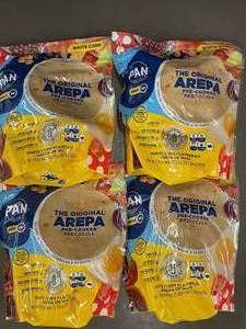lot 15 image: K - PAN The Original Arepa White Corn Flatbread Arepa de Maiz 660g - 4-Pack