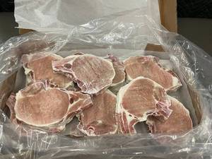 lot 152 image: I - Hormel Always Tender Pork Chops - Pork Loin Chops, 10 lb, Product of USA, Keep Frozen