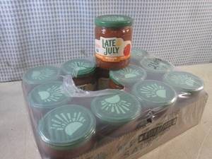 lot 32 image: (B-3) 12 Jars of Late July Medium S...