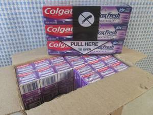 lot 52 image: (EC1) 24 Travel Size Colgate Max Fr...