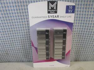 lot 61 image: (G-1) 10-Pack of 9V Batteries Use b...