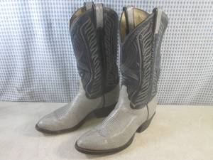 lot 83 image: (D-2) Tony Lama Cowboy Boots Size 8...