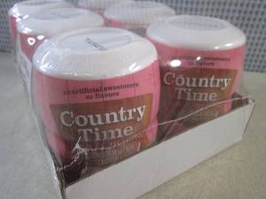 lot 417 image: (C-2) 6 Containers of Country Time ...