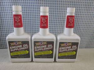 lot 113 image: (EC1) 3 Bottles of JB Engine Oil Su...
