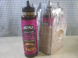 lot 434 image: (B-3) 6 Bottles of Heinz Sweet & Ta...