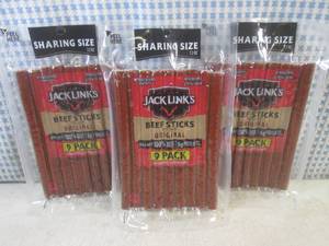 lot 438 image: (B-2) 3 Sharing Size 9-Pack Jack Li...