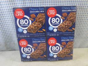 lot 446 image: (B-3) 4 Boxes of Fiber One Chocolat...