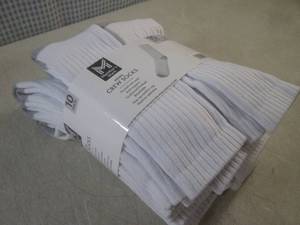 lot 168 image: (CS) 10-Pack of Mens Crew Socks - ...