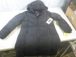 lot 175 image: (BR1) DKNY Ladies Long Puffer Coat ...