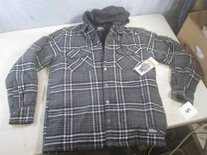 lot 181 image: (BR1) Eddie Bauer Hooded Shirt Jack...