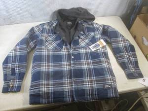 lot 182 image: (BR1) Eddie Bauer Hooded Shirt Jack...