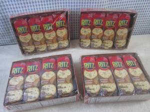 lot 460 image: (B-2) 4 - 8-Count Packs of Ritz Pea...