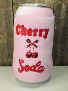 lot 65 image: Teen Home Weighted Cherry Cola Stuffed Plush