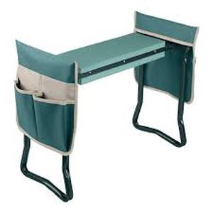 lot 3 image: Gardening Kneeling Bench with Tool Pouches