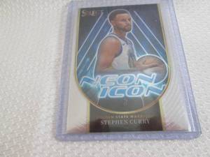 lot 14 image: 2023-24 Select Stephen Curry Neon I...