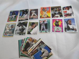 lot 38 image: Assorted Frank Thomas Cards...