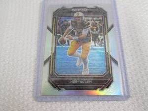 lot 80 image: 2023 Prizm Josh Allen Silver Prizm ...