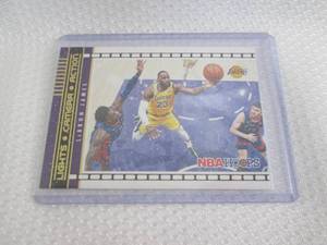 lot 85 image: 2021-22 Hoops LeBron James Light Ca...