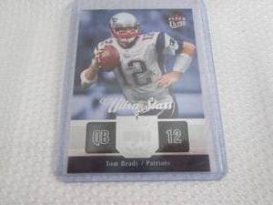 lot 95 image: 2007 Ultra Tom Brady Ultra Star Car...