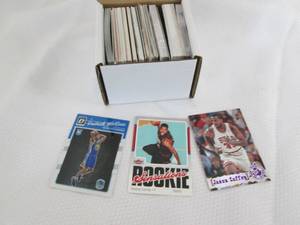 lot 105 image: Box Of Basketball Rookie Cards...