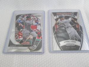 lot 108 image: 2021 Prizm Aaron Judge Cards...