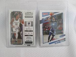 lot 119 image: 2021-22 Donruss & Contenders JA Mor...