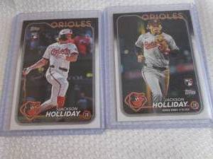 lot 151 image: 2024 Topps Jackson Holliday Rookie ...